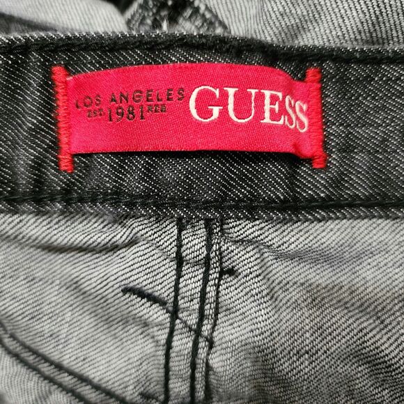 Guess Mens 100% Cotton Slim Straight Del Mar Fit Jeans 40/31.5 Gray XB201703000 - Picture 5 of 8